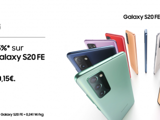 Samsung - -15% sur le Galaxy S20 FE 5G