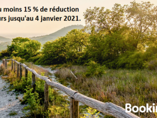Booking - remise 15%