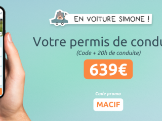 En voiture Simone - Pack permis : 639€