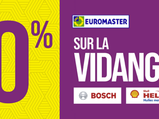 Euromaster - -20% sur la vidange