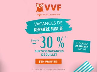 VVF - Ventes dernière minute : Jusqu'à -40%